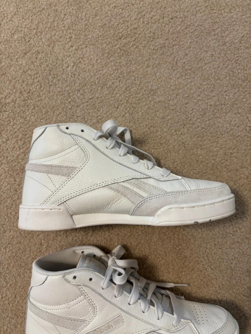 Reebok Club C Form Hi High-Top Sneaker in White Size 8 Men’s (9.5-10 Women’s)